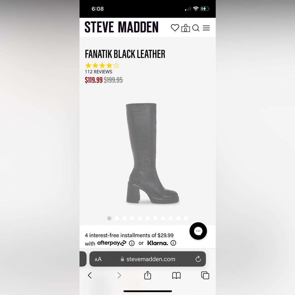 Fanatik - Steve Madden Size 7.5